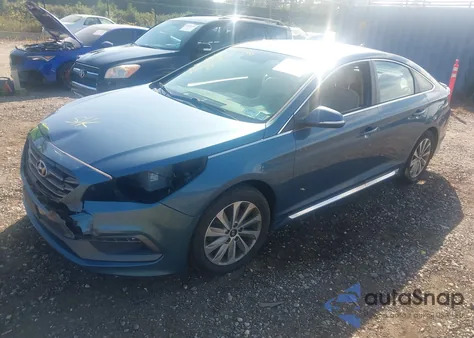 2017 Hyundai Sonata Sport from USA, damaged, VIN 5NPE34AF8HH460125